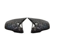 Capuchon rétroviseur porte Compatible Avec Toyota Pour Supra 2019 2020 2021 2022 Capuchon De Rétroviseur M Style Boîtier De Rétroviseur En Fibre De Carbone Véritable(Forged grain)