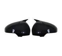 Capuchon Rétroviseur Porte Pour Mark X Pour Reiz 2010-2017 Couvercle De Rétroviseur Latéral Capuchon D'aile Garniture De Boîtier De Vue Arrière De Porte Extérieure(Bright Black)