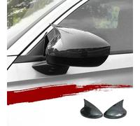 Capuchon rétroviseur Pour Civic 11e 2022-2025 2 Pièces Couvercles Rétroviseur Couvercles D'ailes Latérales Boîtier Coque Sans Clignotant(Carbonblack)