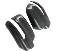 Capuchon rétroviseur Pour Dodge Pour Ram 1500 2019-2023 2 Pièces Couvercles Rétroviseurs Porte Accessoires Extérieurs Automobiles Fibre Carbone ABS Couvercles Latéraux