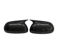 Capuchon Rétroviseur Pour Kia Pour Picanto 2012-2025 Cache-rétroviseur Latéral Arrière Sans Éclairage Enjoliveur D'aile Garniture De Porte Extérieure Aspect Carbone CLVCCZTZGW(Carbon Look)
