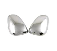 Capuchon Rétroviseur Pour Renault Pour Kadjar 2015-2019 Coque Rétroviseur Latéral Avec Clignotant Finition Chrome Ou Aspect Fibre De Carbone Autocollant(Chrome)