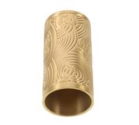 Capuchon Rond en Laiton Décoratif pour Rampe et Mobilier | Finition Élégante, Installation Facile, Protection Solide, Usage pour Balcon, Clôture, Chambre