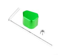 Capuchon rouge pour bouton de clignotant CNC - Remplacement direct (vert) | Alliage d'aluminium de qualité supérieure, usiné CNC, convient aux accords 2004-2013, remplacement direct OE, finition