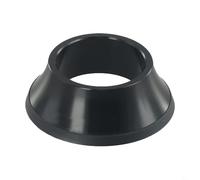 Capuchon supérieur en alliage d'aluminium pour tube de fourche de 28,6 mm | Couvre-tige pour vélo de route pour VTT pour réduire la hauteur de pile et sceller les espaces de 28,6 mm, haut
