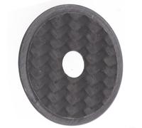 Capuchon supérieur en fibre de carbone 3K pour vélo de route léger 10 g avec vis Ti pour fourches de 3,8 cm (capuchon mat 3K)