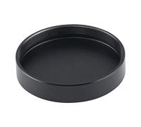 Capuchon Télescopique en Alliage d'Aluminium M48*0.75mm Bouchon d'Objectif Anti-poussière pour Oculaire astronomique Capuchon de Poussière Noir/Rouge Anodisé en Alliage d'Aluminium