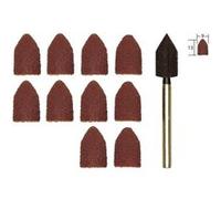 Capuchons abrasifs en corindon - Grain 80 et 150 Ø 9 mm - 10 pcs G