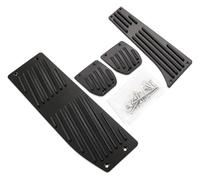 Capuchons Couverture Pédales Pour BMW Pour Série 3 5 E30 E32 E34 E36 E38 E39 E46 E87 X5 X3 Z3 Housse De Protection Pour Repose-pieds Pédales D'accélérateur Et Frein/frein(Black Drill for MT)