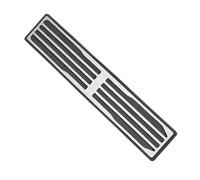 Capuchons Couverture Pédales Pour Jaguar XE XF E-pace F Pace Pour Range Rover Pour Velar 2016-2019 LHD Repose-pieds Acier Inoxydable Pédale Au Couvercle Pédales(REST)