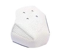 Capuchons d’Orteils pour Patins à roulettes - Protège-Orteils en Cuir à Motif Litchi | Protecteur de Chaussures de Patins à Glace pour | Capuchon en Simili Cuir 2,8x2x4 Pouces 15g