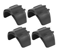 Capuchons D'amortisseur de Voiture RC, Couvertures D'amortisseur de Voiture RC Adaptées pour Véhicule Télécommandé à L'échelle 1/8 4 Pièces(Noir)