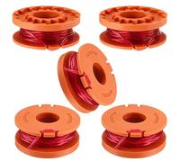 Capuchons de Bobine,Couvercles de Bobine pour Débroussailleuse,Compatible avec WORX WG150-180 Spool Cover Caps (WS-WO-5)