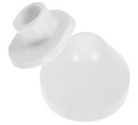 Capuchons de Boulons Wc en ABS Blanc, Accessoires Toilette | Cache Boulon Toilette Réutilisable, Habillage Wc Suspendu, pour Vis Apparentes, Réparation Salle de Bains, Installation
