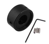 Capuchons de boutons de pédale de guitare, capuchon d'ongle de pied de guitare - Bouton de potentiomètre en d'aluminium avec outons de protection pour, Installation facile, avec 3 vis