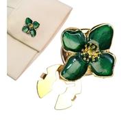 Capuchons de boutons élégants - Pièces d'accent de vêtement tendance, fermoirs en résine brillants, épingles en bois avec grâce, ajout chic d'ornement, fournitures de pour robes, manteaux, éch