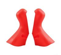 Capuchons de Capot Silicone Souple pour Vélo de Route | Silicone , grip amélioré, résistance météo, compatible R5 R7, bleu(red)