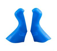 Capuchons de Capot Silicone Souple pour Vélo de Route | Silicone , grip amélioré, résistance météo, compatible R5 R7, bleu(blue)
