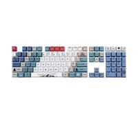 capuchons de clavier tendance, 108 touches, profil OEM, Opaque, axe Satellite, Sublimation, thème alpinisme
