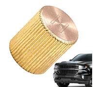 Capuchons de climatisation pour haute et basse pression R134a | Protection contre la poussière en cuivre | Fermeture de valve basse pression, pour climatisation, conduite de refroidissement, entretien