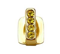 Capuchons de dents uniques Hip Hop avec zircon intégré pour des styles uniques dans les événements musicaux et les spectacles de rue, taille unique, Comme décrit, Comme décrit.