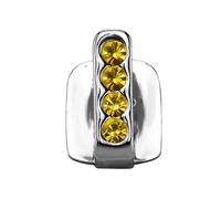 Capuchons de dents uniques Hip Hop avec zircon intégré pour des styles uniques dans les événements musicaux et les spectacles de rue, taille unique, Comme décrit, Comme décrit.