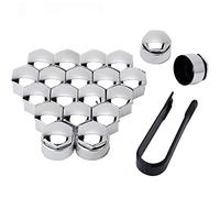 Capuchons De éCrou De Roue De Voiture pour Ford FIESTA Focus mondeo KUGA ESCAPE, 20 PièCes Cache éCrou Hexagonal avec Outil Demontage Boulon Ecrou Couvre