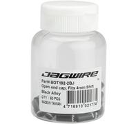 Capuchons De Fin En Alliage Ouvert Jagwire 5Mm Noir Bouteille De 50