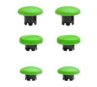 Capuchons de joystick 6 en 1 de rechange pour manette PS5 Edge, manettes interchangeables pour manette PS5 Dualsense Edge, manettes analogiques pour manette PS5 Dualsense Edge (vert)