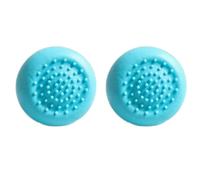 Capuchons de joystick pour manette Switch 2, coque à bascule texturée antidérapante en silicone pour un contrôle amélioré, protection de bâton analogique pour accessoires de jeu (bleu)