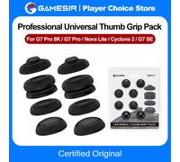 GameSir Pack de Grips de Pouce Precision | Édition Universelle pour PS4, PS5, Xbox, Switch et Manettes GameSir | Lot de 8 | Lapis/Onyx/Ruby/Gris