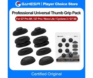 Capuchons de joysticks GameSir pour manettes G7 PRO, G7 Pro 8K Cyclone 2, G7 SE, G8 Plus, Nova 2 Lite - Capuchons de pouce en silicone colorés Grey
