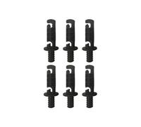 Capuchons de maintien universels Lot de 6 pour filet de trampoline Ø25 mm