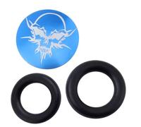 Capuchons de manivelle de vélo | Capuchon Anti-poussière de qualité pour Bras de manivelle de vélo - Vis de Fixation Creuses en d'aluminium pour pédalier de Toit, Cache-Plumes, Plus