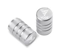 Capuchons de noyaux de soupapes pour Motos pour Loncin Voge 200AC 300AC 300R 500DS 500R 650DS ER10 Lot De 2 Bouchons De Valve De Pneu Moto en Aluminium Anti-poussière Universels(WW-6)