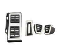 Capuchons de pédale de pédale en acier inoxydable pour intérieur de voiture SEFor Ibiza Mk5 2017-2021 2022 (style 1 (at))