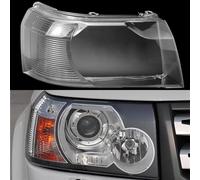 Capuchons de phare avant de voiture pour Land For Rover pour Freelander 2 2007 2008 2009 2010 2011 2012 couvercle de phare de voiture abat-jour lampe lentille en verre coque de phare de voiture