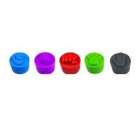 Capuchons de poignée de sport de raquette pour poignées de pagaie standard, couvercles d ' extrémité en silicone souple avec insert à pression et look de jeu créatif pour les joueurs, 1 jeu de de de