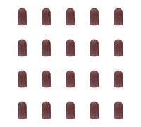 Capuchons De Ponçage Respirants Grain 80 À 180 Pour Manucure Pédicure Et Soins Des Pieds Manchons Ergonomiques Pour Ongles Accessoires De Podologie 20 Pièces