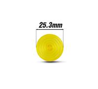 Capuchons De Pour Anciers D'arcade,Capuchons De Boutons Hitbox,Capuchons De Boutons Mécaniques,Capuchons Pour Commutateurs Kailh,None,Ttc,9 Couleurs - Type Tra Yellow-25.3mm-18pcs