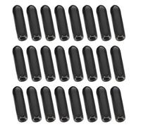 Capuchons de Protection Noir 1200 Pièces pour Vis 3mm en PVC | Installation Facile et Étanchéité la Poussière, Surface Lisse et Polie, pour Bricolage et Assemblage