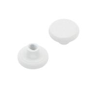 Capuchons de Protection pour Sticks Analogiques pour AYN Thor, Capuchons de Remplacement pour Joysticks, Capuchons Renforcés pour Boutons de Sticks Analogiques Accessoires (blanc)