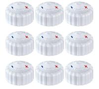 Capuchons de protection pour valve régulateur manuel M30 x 1,5mm, Lot de 9 | Capuchon de réglage manuel coloré, Capuchon de protection de chantier, Bouton de réglage manuel