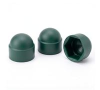 Capuchons de Protection pour Vis M5 - pour e 8 mm - Verts RAL 6005 Anthracite RAL 7016 en Plastique - 10 Pièces - Cache-écrous Hexagonaux