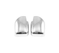 Capuchons de rétroviseur latéraux de rechange pour Toyota Land For Cruiser 1998 1999-2007 - Autocollant de voiture - Capuchon de rétroviseur extérieur - Garniture chromée argentée