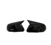 Capuchons de rétroviseur pour Mustang 2015-2022 GT350 GT550 - Capuchon de rétroviseur extérieur - Garniture autocollante (carbone avec lumière)