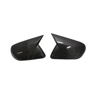 Capuchons de rétroviseur pour Mustang 2015-2022 GT350 GT550 - Capuchon de rétroviseur extérieur - Garniture autocollante (carbone avec lumière)