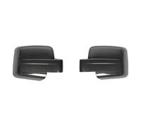 Capuchons de rétroviseurs en ABS chromé pour poignées de portières - Pour Dodge Nitro et Jeep Liberty 2007-2012 (fibre de carbone 2) (fibre de carbone 1)