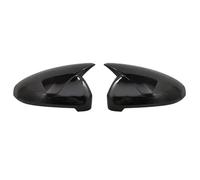 Capuchons de rétroviseurs latéraux noirs, 2 pièces, pour Audi S4 RS4 B9 S5 RS5 Sline 2016 - 2023 Quattro, couvercles de remplacement(Bright black)