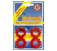 Capuchons de revolver et de pistolet 12 coups 96 pcs